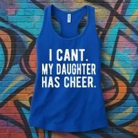 Cheer Dad Daughter Cheerleading Father's Day Cheerleader Gift Women's Tank Top thumb 3