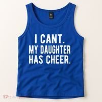 Cheer Dad Daughter Cheerleading Father's Day Cheerleader Gift Tank Top thumb 2