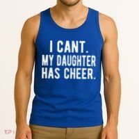 Cheer Dad Daughter Cheerleading Father's Day Cheerleader Gift Tank Top thumb 3