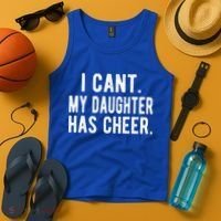 Cheer Dad Daughter Cheerleading Father's Day Cheerleader Gift Tank Top thumb 4