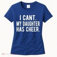 Cheer Dad Daughter Cheerleading Father's Day Cheerleader Gift Women's T-Shirt thumb 0