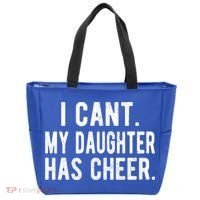 Cheer Dad Daughter Cheerleading Father's Day Cheerleader Gift Tote Bag thumb 0