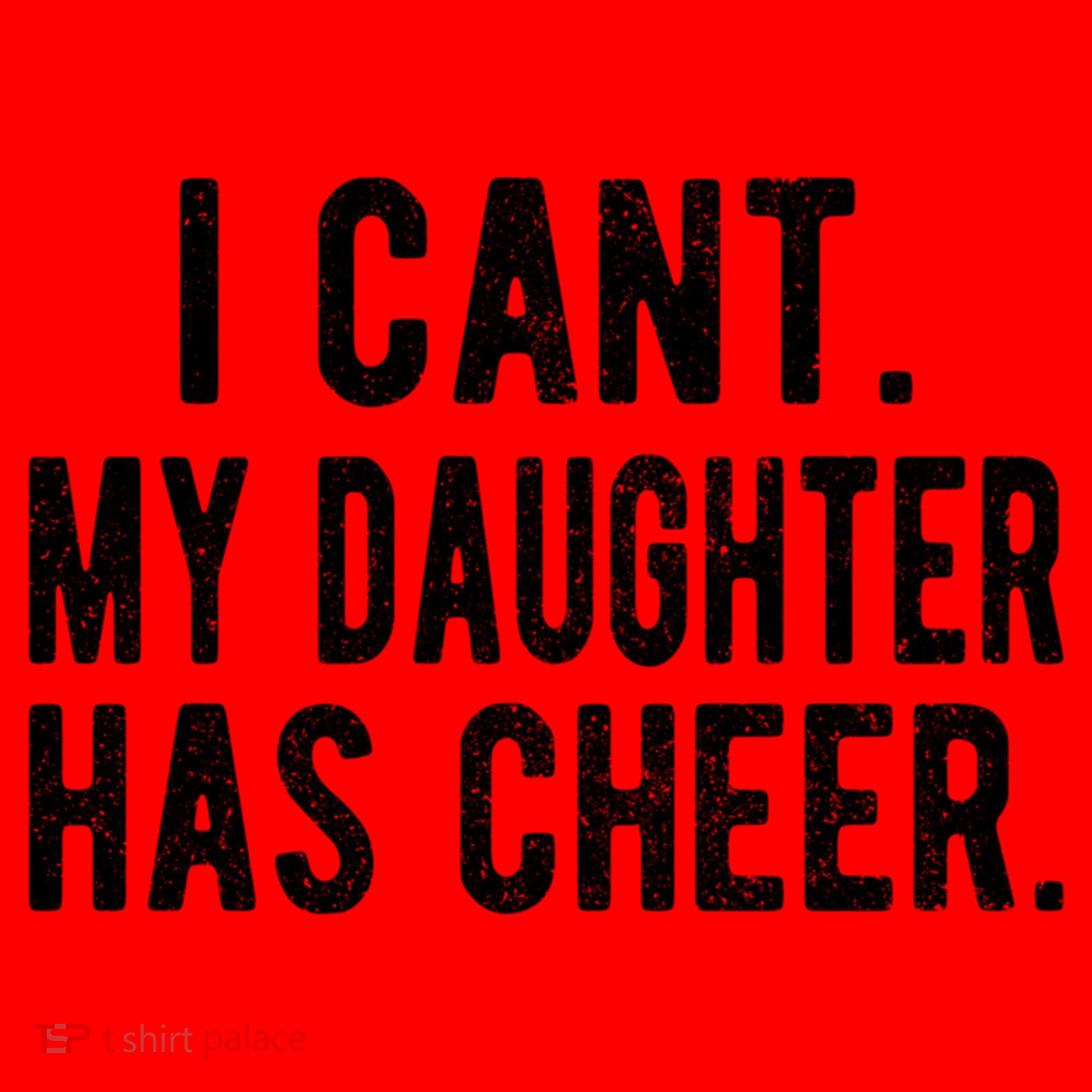Cheer Dad Daughter Cheerleading Father's Day Cheerleader Gift Santa Hat