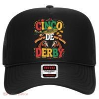 Cinco De Derby Funny Derby De Mayo Taco Horse Racing Hat thumb 0