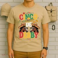 Cinco De Derby Funny Derby De Mayo Taco Horse Racing T-Shirt thumb 6