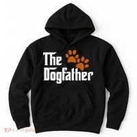 Cool Dog Dad Dog Father The DogFather Hoodie thumb 0