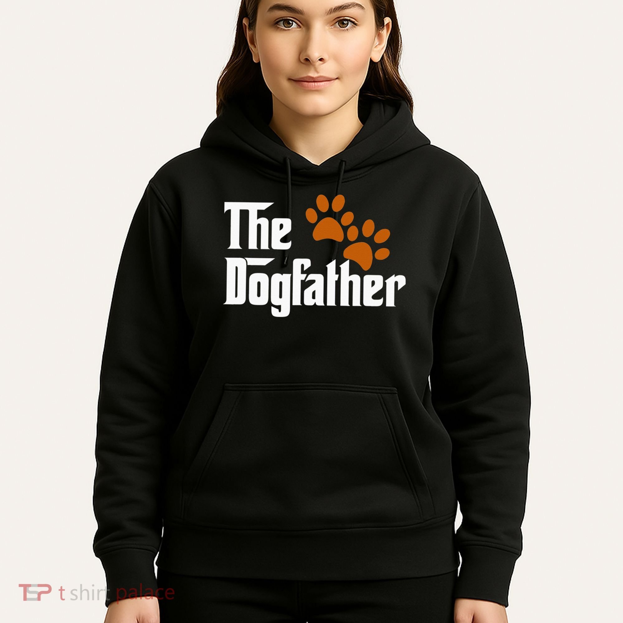 Cool Dog Dad Dog Father The DogFather Hoodie