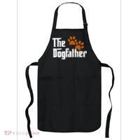 Cool Dog Dad Dog Father The DogFather Apron thumb 0
