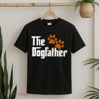 Cool Dog Dad Dog Father The DogFather T-Shirt thumb 2