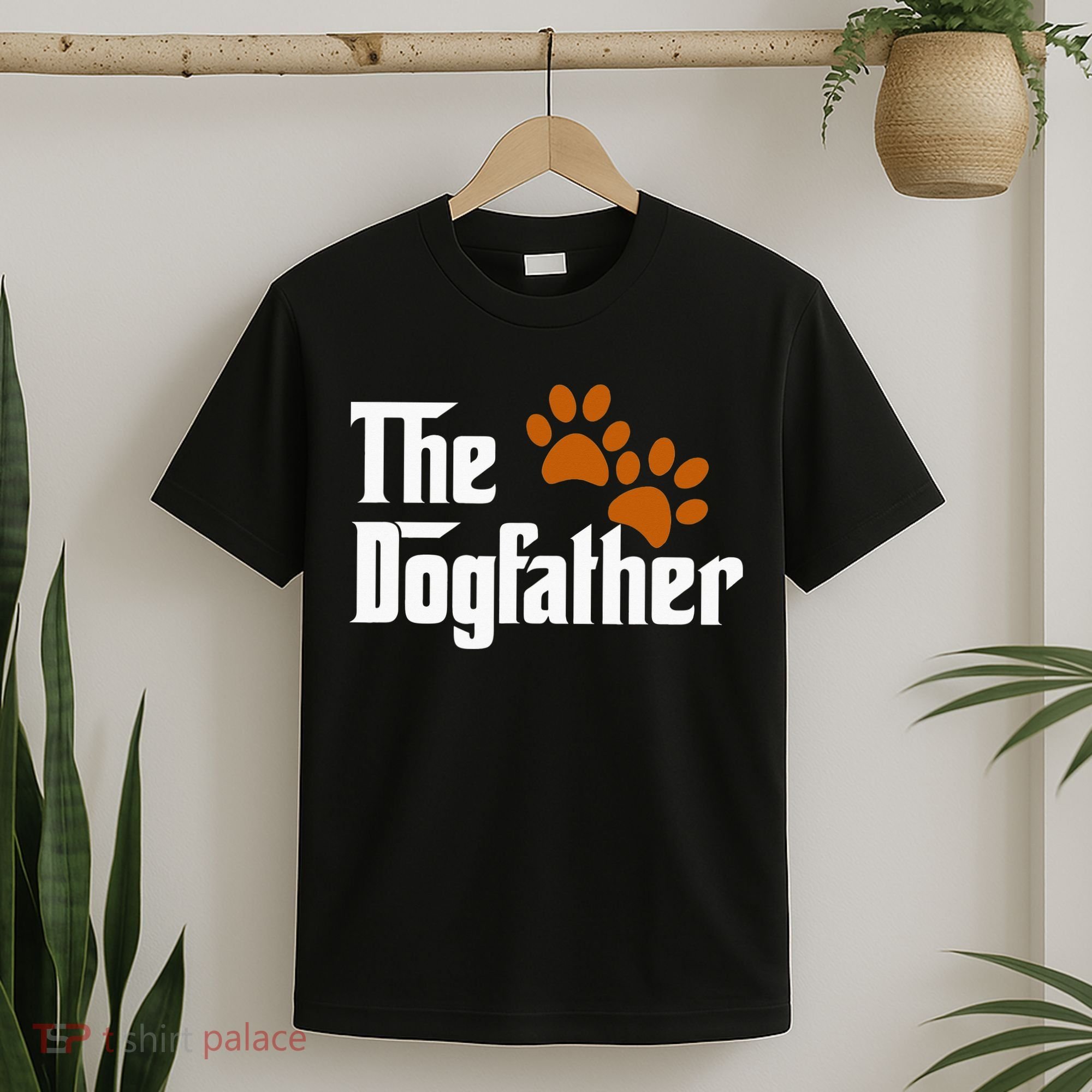 Cool Dog Dad Dog Father The DogFather T-Shirt