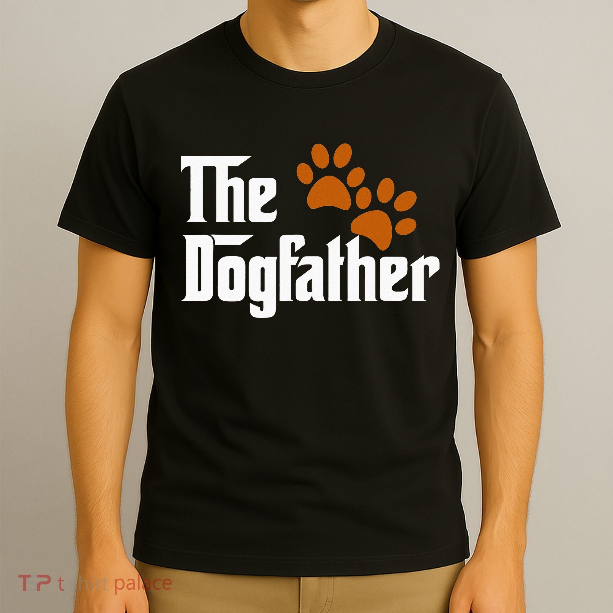 Cool Dog Dad Dog Father The DogFather T-Shirt