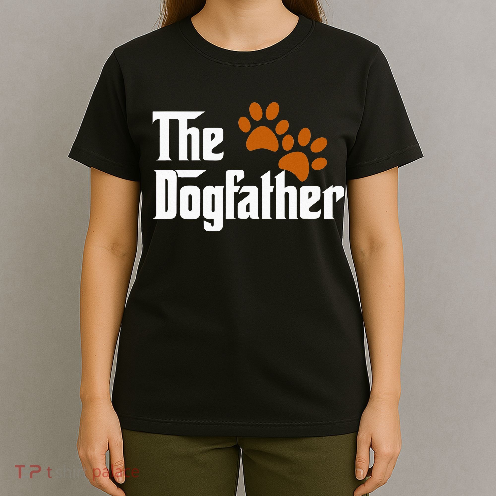 Cool Dog Dad Dog Father The DogFather T-Shirt
