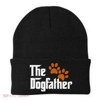 Cool Dog Dad Dog Father The DogFather Beanie thumb 0
