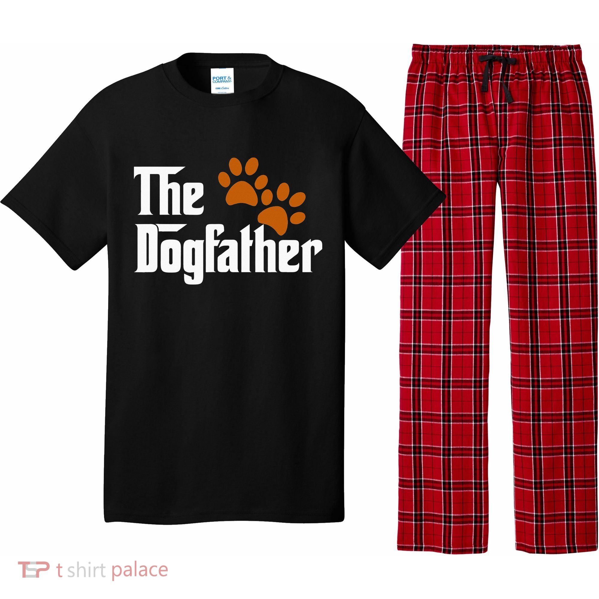 Cool Dog Dad Dog Father The DogFather Pajama Set