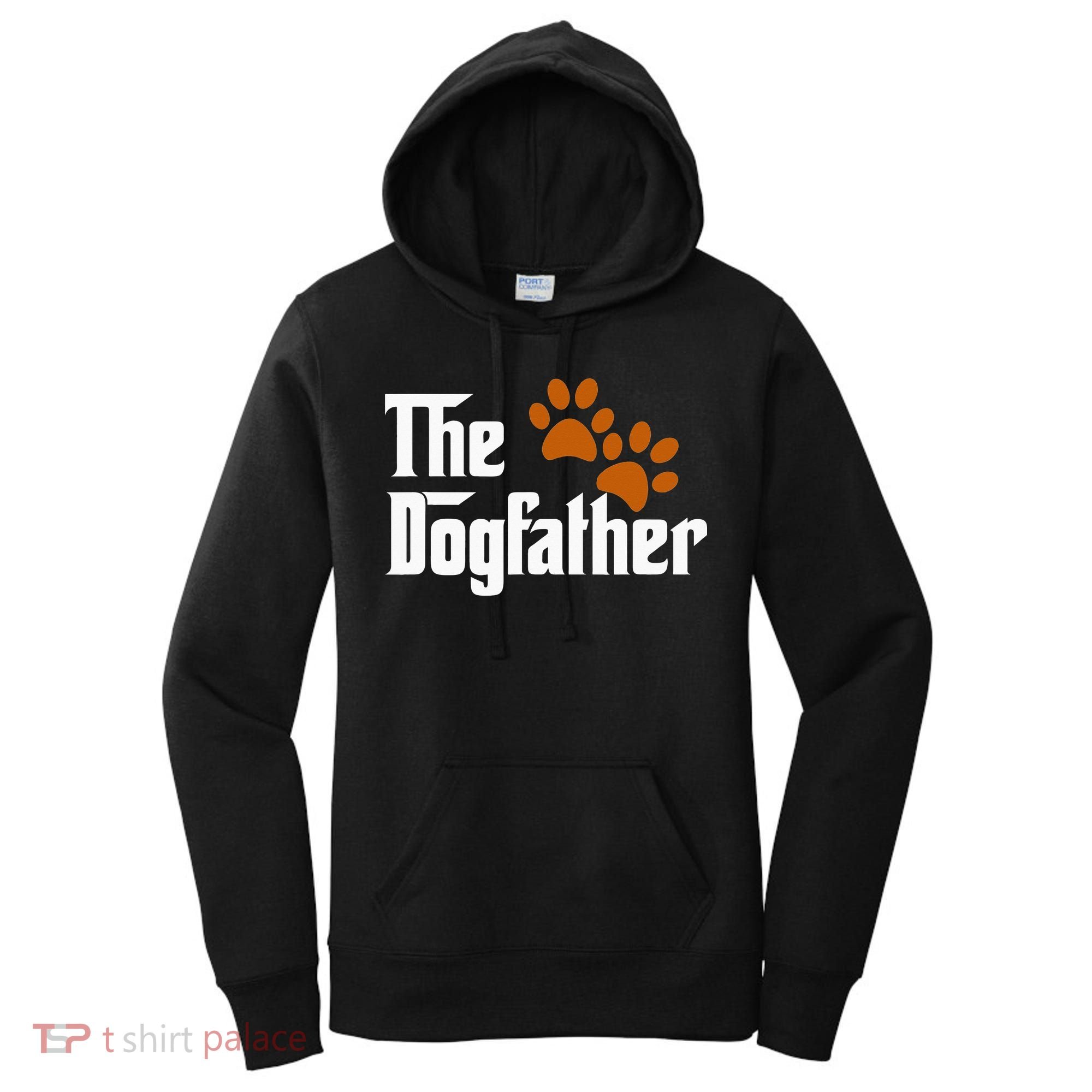 Cool Dog Dad Dog Father The DogFather Women's Hoodie
