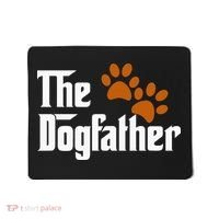 Cool Dog Dad Dog Father The DogFather Mousepad thumb 0