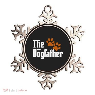 Cool Dog Dad Dog Father The DogFather Ornament