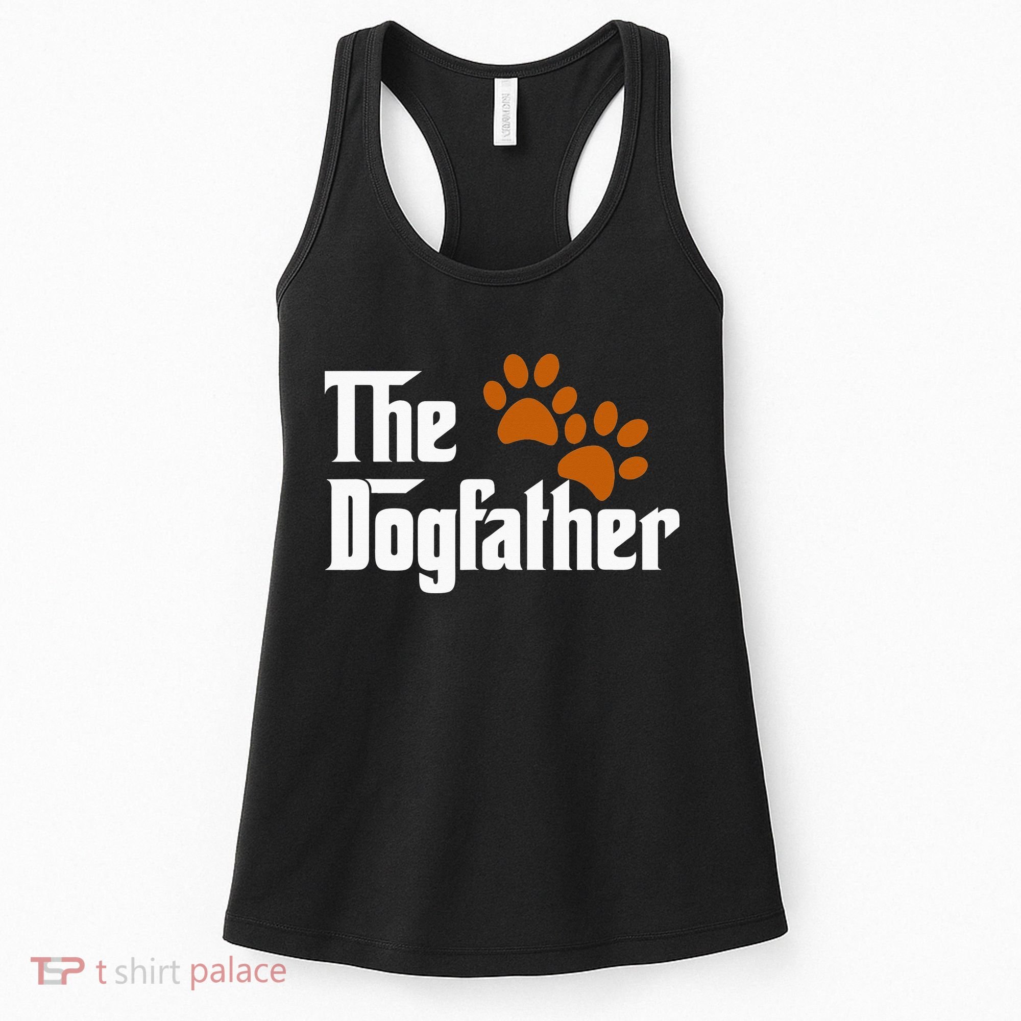 Cool Dog Dad Dog Father The DogFather Women's Tank Top