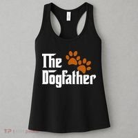 Cool Dog Dad Dog Father The DogFather Women's Tank Top thumb 3