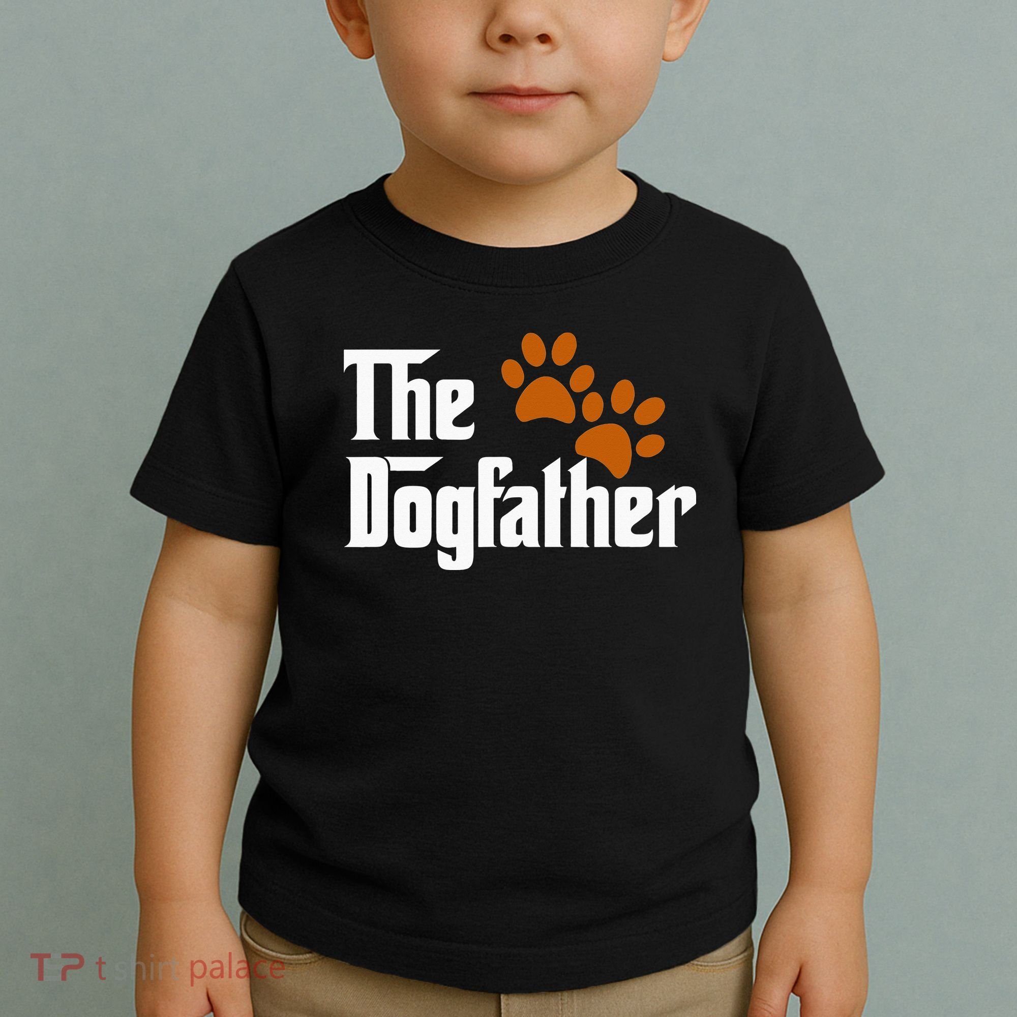 Cool Dog Dad Dog Father The DogFather Toddler T-Shirt
