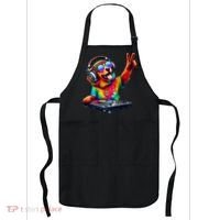 Colourful Dog DJ Apron thumb 0