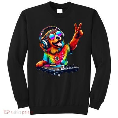 Colourful Dog DJ Sweatshirt