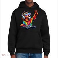 Colourful Dog DJ District V.I.T. Heavyweight Hoodie thumb 0