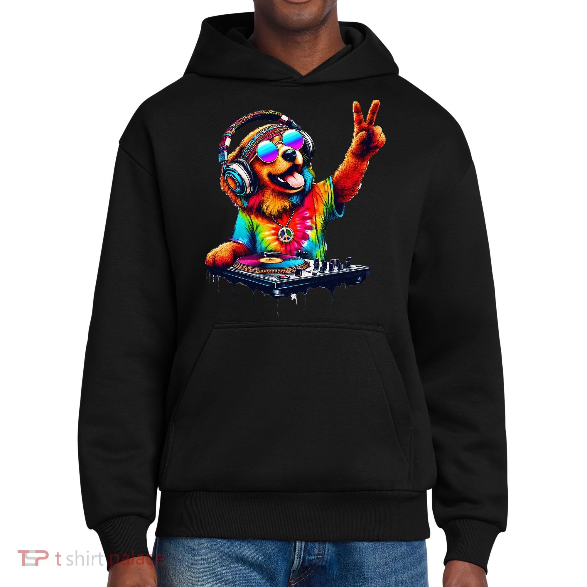 Colourful Dog DJ District V.I.T. Heavyweight Hoodie