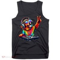 Colourful Dog DJ Tank Top thumb 0