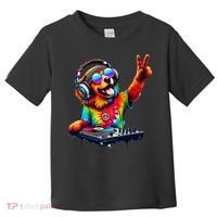 Colourful Dog DJ Toddler T-Shirt thumb 0
