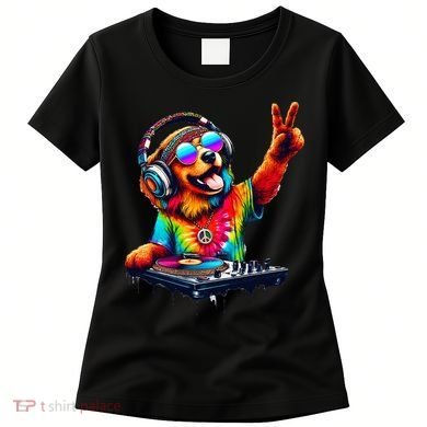 Colourful Dog DJ Women's T-Shirt
