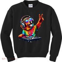 Colourful Dog DJ Kids Sweatshirt thumb 0