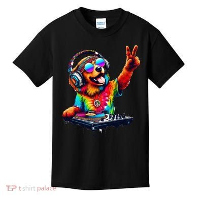 Colourful Dog DJ Kids T-Shirt