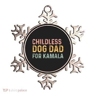 Childless Dog Dad For Kamala Harris 2024 Ornament