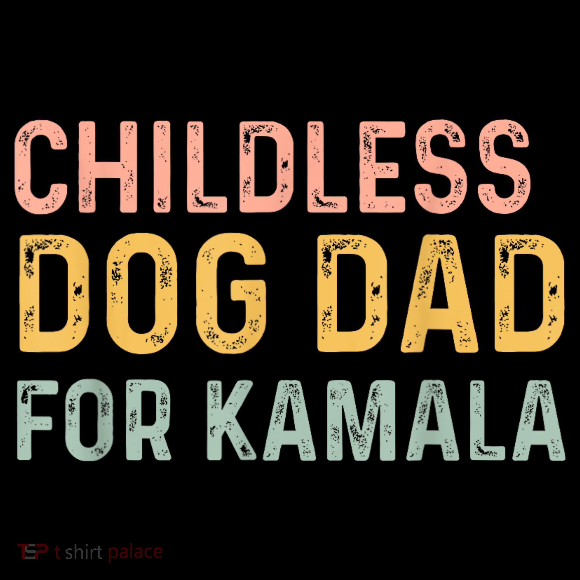 Childless Dog Dad For Kamala Harris 2024 Visor