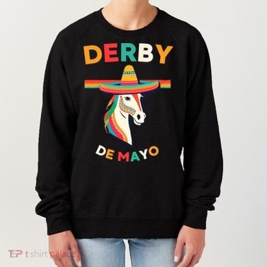 Cinco De Derby Funny Horse Racing Women's Sweatshirt