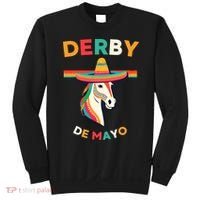 Cinco De Derby Funny Horse Racing Sweatshirt thumb 0