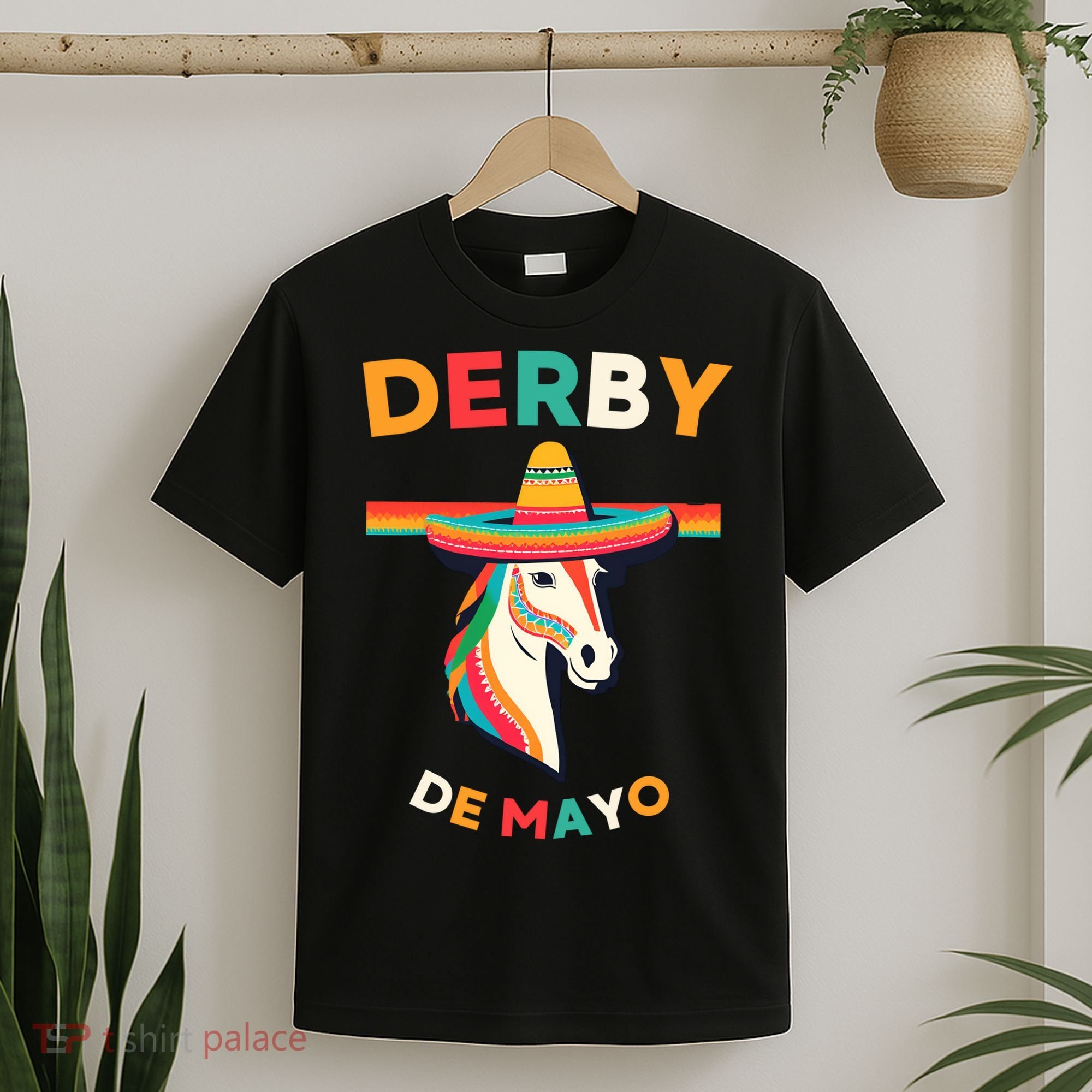 Cinco De Derby Funny Horse Racing T-Shirt