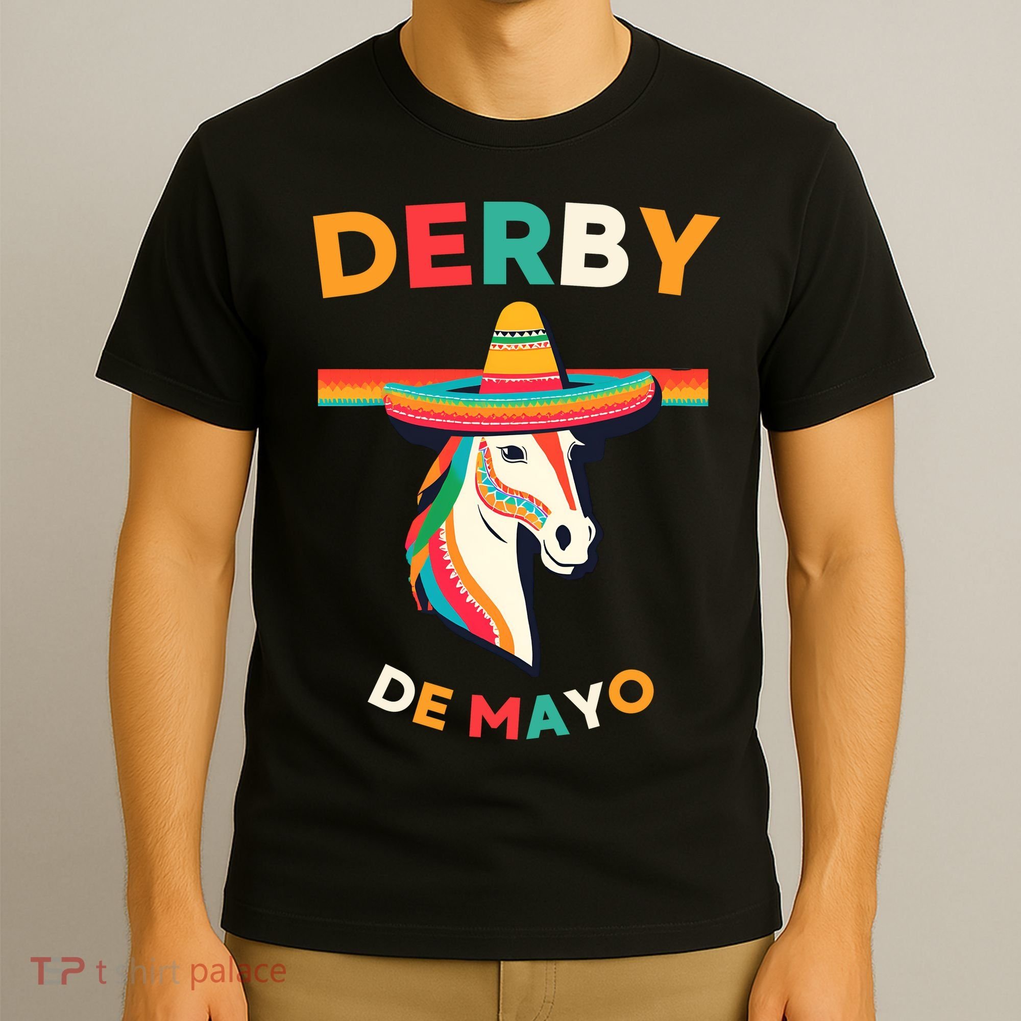 Cinco De Derby Funny Horse Racing T-Shirt