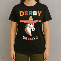 Cinco De Derby Funny Horse Racing T-Shirt thumb 4