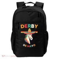 Cinco De Derby Funny Horse Racing Backpack thumb 0