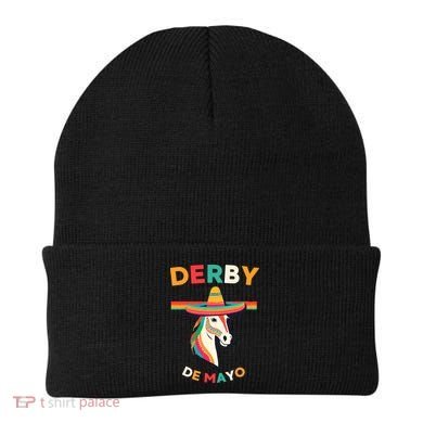 Cinco De Derby Funny Horse Racing Beanie