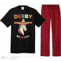 Cinco De Derby Funny Horse Racing Pajama Set thumb 0