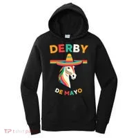 Cinco De Derby Funny Horse Racing Women's Hoodie thumb 0