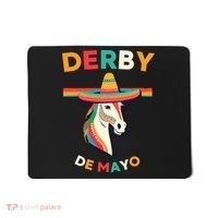Cinco De Derby Funny Horse Racing Mousepad thumb 0