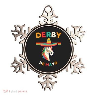 Cinco De Derby Funny Horse Racing Ornament