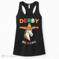 Cinco De Derby Funny Horse Racing Women's Tank Top thumb 0