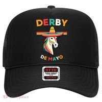 Cinco De Derby Funny Horse Racing Hat thumb 0