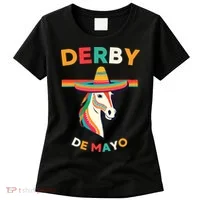 Cinco De Derby Funny Horse Racing Women's T-Shirt thumb 0