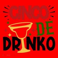 Cinco De Drinko Mexico Celebration Santa Hat thumb 1